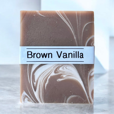 Brown Vanilla Mini Soap