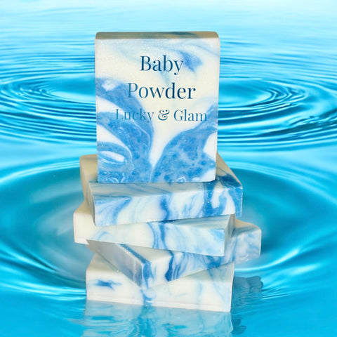 Mini Baby Powder Soap