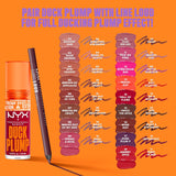 NYX Duck Plumping Lip Gloss with Spicy Ginger, Vegan HIGH PIGMENT