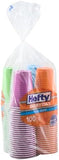 Hefty Party On Disposable Plastic Cups, Assorted, 16 Ounce, 100 Count