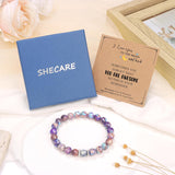 𝐌𝐨𝐨𝐧𝐬𝐭𝐨𝐧𝐞 𝐁𝐫𝐚𝐜𝐞𝐥𝐞𝐭𝐬 Gifts for Women Teens Stretch Beaded Bracelets for Women Birthday Christmas 𝐆𝐢𝐟𝐭𝐬 𝐟𝐨𝐫 𝐇𝐞𝐫 Women Jewelry for Mom Daughter Wife Sister Grandma Aunt