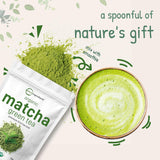 Organic Matcha Green Tea Powder, 1Lb | Premium First Harvest Japanese for Daily Beverage | 100% Pure Culinary Grade | No Sugar, Eco-Friendly Recyclable Bags