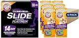 ARM & HAMMER Slide Platinum Easy Clean-Up Clumping Cat Litter, 18 lbs
