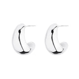 Wgoud 6 Pairs Chunky Gold Hoop Earrings for Women, 14K Gold Plated Hoop Earrings Hypoallergenic, Thick Lightweight Twisted Huggie Hoops Earring Set for Women’s Jewelry GIfts