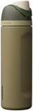 Owala FreeSip Stainless Steel Water Bottle 32 oz Very, Very Dark