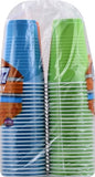 Hefty Party On Disposable Plastic Cups, Assorted, 16 Ounce, 100 Count
