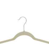 Amazon Basics Slim Velvet Non-Slip Space Saving Suit Clothes Hangers, Closet Organizer, Black, 50-Pack