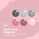 Beetles Gel Nail Polish Kit with U V Light 80Pcs Color Enchantment 55 Colors Gel Polish Starter Kit with Base Top Coat Nail Art Stickers Manicure Tools Gift for Women