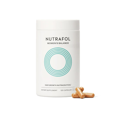 Nutrafol - Suplementos para el crecimiento del cabello para mujeres de 45 años o más, clínicamente probados, cobertura más gruesa del cabello y el cuero cabelludo, recomendado por dermatólogos, 1 mes