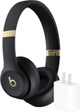Beats Solo 4 - Wireless On-Ear Bluetooth Headphones, Up to 50-Hour Battery Life, Ultra-Lightweight Comfort, Powerful and Balanced Sound, Apple & Android Compatible - Matte Black