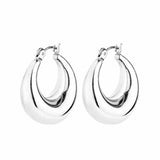 Wgoud 6 Pairs Chunky Gold Hoop Earrings for Women, 14K Gold Plated Hoop Earrings Hypoallergenic, Thick Lightweight Twisted Huggie Hoops Earring Set for Women’s Jewelry GIfts