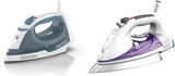 BLACK+DECKER Easy Steam Compact Iron for Clothes, Automatic Shutoff, Nonstick Plate, Light Weight, 1200 Watts