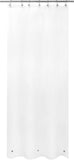 Barossa Design Oeko-tex Certified Shower Curtain Liner Standard Size, Clear