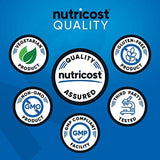 Nutricost Micronized Creatine Monohydrate Powder - 500g (100 Servings) - Pure Unflavored - 5g Per Serving - Non-GMO, Gluten Free
