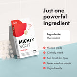 Mighty Patch™ Parche original de Hero Cosmetics – Parche hidrocoloide para acné para cubrir granos y manchas en la cara y la piel, apto para veganos y no probado en animales (36 unidades)