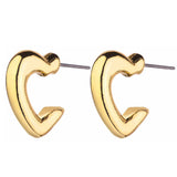 Wgoud 6 Pairs Chunky Gold Hoop Earrings for Women, 14K Gold Plated Hoop Earrings Hypoallergenic, Thick Lightweight Twisted Huggie Hoops Earring Set for Women’s Jewelry GIfts