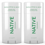 Native Deodorant Contains Naturally Derived Ingredients, 72 Hour Odor Control, Deodorant for Women and Men, Aluminum Free, Coconut & Vanilla 2.65oz
