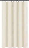 Barossa Design Oeko-tex Certified Shower Curtain Liner Standard Size, Clear