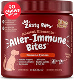 Zesty Paws Dog Allergy Chews - Dog Allergy Relief, Lamb, 90 Ct