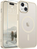 SUPFINE Magnetic for iPhone 13 Case/iPhone 14 Case Black