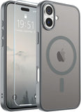 SUPFINE Magnetic for iPhone 13 Case/iPhone 14 Case Black