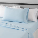 Amazon Basics Lightweight Super Soft Easy Care Wrinkle-Free Breathable Brushed Microfiber 3-Piece Bed Sheet Set with 14-Inch Deep Pockets, Twin, Dark Gray, Solid