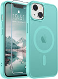 SUPFINE Magnetic for iPhone 13 Case/iPhone 14 Case Black