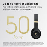 Beats Solo 4 - Wireless On-Ear Bluetooth Headphones, Up to 50-Hour Battery Life, Ultra-Lightweight Comfort, Powerful and Balanced Sound, Apple & Android Compatible - Matte Black