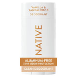 Native Deodorant Contains Naturally Derived Ingredients, 72 Hour Odor Control, Deodorant for Women and Men, Aluminum Free, Coconut & Vanilla 2.65oz