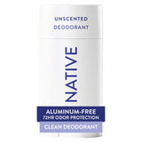 Native Deodorant Contains Naturally Derived Ingredients, 72 Hour Odor Control, Deodorant for Women and Men, Aluminum Free, Coconut & Vanilla 2.65oz
