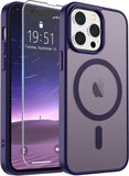 SUPFINE Magnetic for iPhone 13 Case/iPhone 14 Case Black