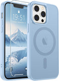 SUPFINE Magnetic for iPhone 13 Case/iPhone 14 Case Black
