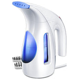HiLIFE Steamer for Clothes, Portable Handheld Design, 240ml Big Capacity, 700W, Strong Penetrating Steam, Removes Wrinkle, for Home, Office(ONLY FOR 120V)-(Ocean Blue)