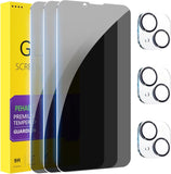 PEHAEL for iPhone 17 Pro Max Privacy Screen Protector+Camera Lens Protector