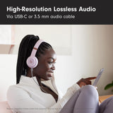 Beats Solo 4 - Wireless On-Ear Bluetooth Headphones, Up to 50-Hour Battery Life, Ultra-Lightweight Comfort, Powerful and Balanced Sound, Apple & Android Compatible - Matte Black