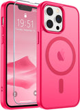 SUPFINE Magnetic for iPhone 13 Case/iPhone 14 Case Black