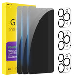 PEHAEL for iPhone 17 Pro Max Privacy Screen Protector+Camera Lens Protector