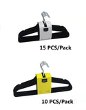 Amazon Basics Slim Velvet Non-Slip Space Saving Suit Clothes Hangers, Closet Organizer, Black, 50-Pack