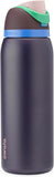 Owala FreeSip Stainless Steel Water Bottle 32 oz Very, Very Dark