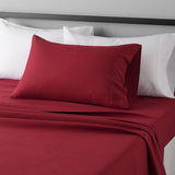 Amazon Basics Lightweight Super Soft Easy Care Wrinkle-Free Breathable Brushed Microfiber 3-Piece Bed Sheet Set with 14-Inch Deep Pockets, Twin, Dark Gray, Solid
