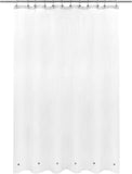 Barossa Design Oeko-tex Certified Shower Curtain Liner Standard Size, Clear