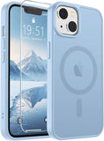 SUPFINE Magnetic for iPhone 13 Case/iPhone 14 Case Black