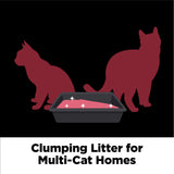 ARM & HAMMER Slide Platinum Easy Clean-Up Clumping Cat Litter, 34 lbs