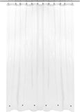 Barossa Design Oeko-tex Certified Shower Curtain Liner Standard Size, Clear