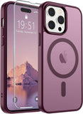 SUPFINE Magnetic for iPhone 13 Case/iPhone 14 Case Black