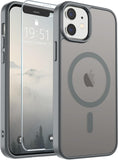 SUPFINE Magnetic for iPhone 13 Case/iPhone 14 Case Black