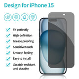 PEHAEL for iPhone 17 Pro Max Privacy Screen Protector+Camera Lens Protector