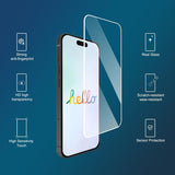 Ailun Screen Protector + Camera Lens Protector for iPhone 17, 3+3Pack
