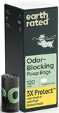 Earth Rated Dog Poop Bags on Refill Rolls, 270 Bags, Lavender