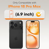 TOCOL for iPhone 17 Pro Screen Protector, Easy Installation